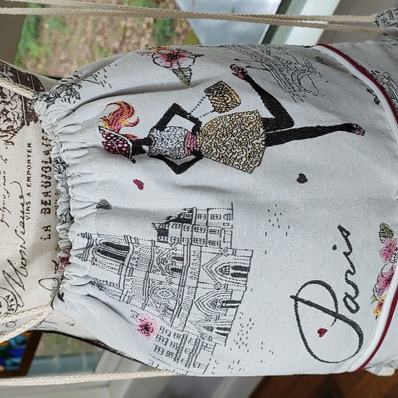 French Backpack Paris Embroidered Phebus ET Boree main image 6